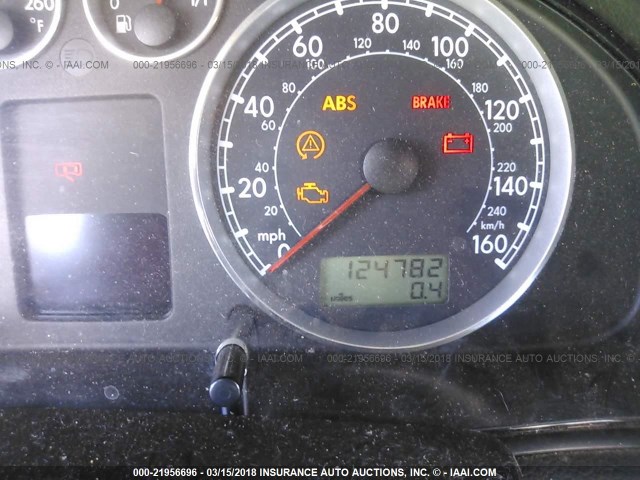 WVWWH63B83E363236 - 2003 VOLKSWAGEN PASSAT GLX ვერცხლისფერი ფოტო 7