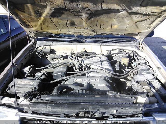 4TASN92N7WZ167088 - 1998 TOYOTA TACOMA XTRACAB PRERUNNER 棕色 照片 10