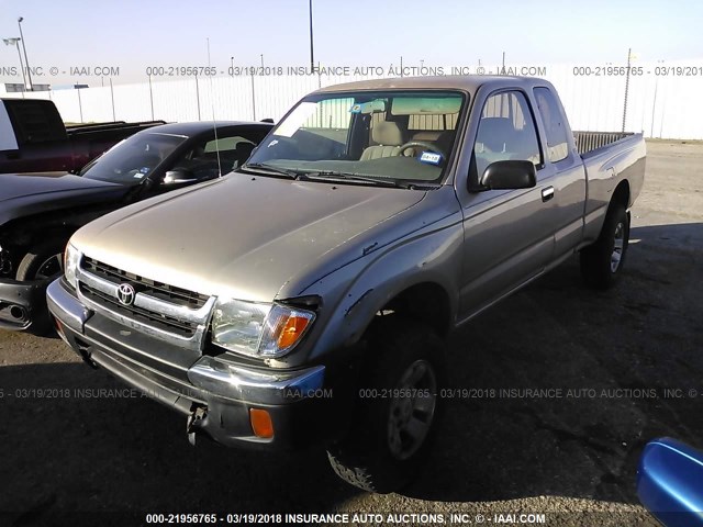 4TASN92N7WZ167088 - 1998 TOYOTA TACOMA XTRACAB PRERUNNER TAN photo 2