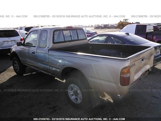 4TASN92N7WZ167088 - 1998 TOYOTA TACOMA XTRACAB PRERUNNER TAN photo 3