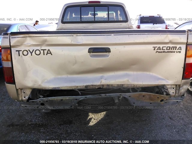 4TASN92N7WZ167088 - 1998 TOYOTA TACOMA XTRACAB PRERUNNER TAN photo 6