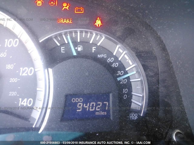 4T1BF1FK0CU622791 - 2012 TOYOTA CAMRY SE/LE/XLE Красный фото 7