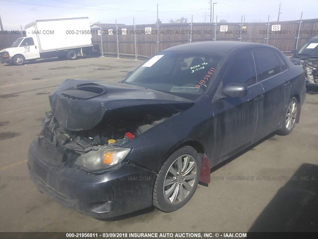 JF1GE746X8G510503 - 2008 SUBARU IMPREZA WRX GRAY photo 2