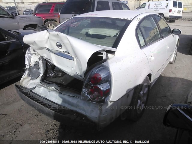 1N4AL11D75C288002 - 2005 NISSAN ALTIMA S/SL თეთრი ფოტო 4