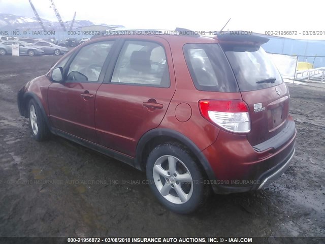 JS2YB417685104416 - 2008 SUZUKI SX4 TOURING ORANGE photo 3