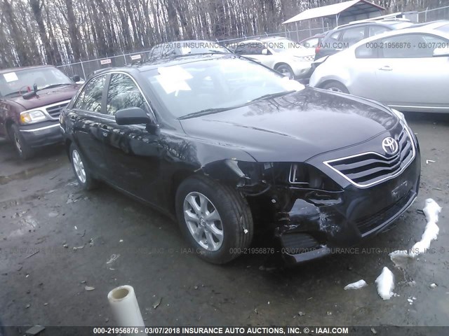 4T1BF3EK3BU160464 - 2011 TOYOTA CAMRY SE/LE/XLE BLACK photo 1