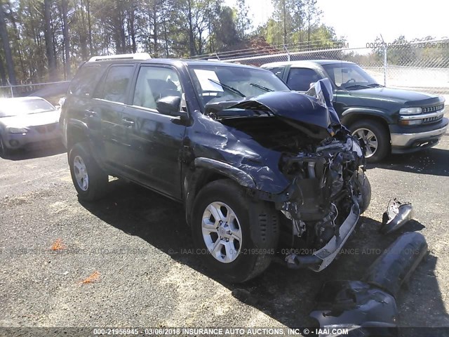 JTEZU5JR8E5070115 - 2014 TOYOTA 4RUNNER SR5/LIMITED BLACK photo 1