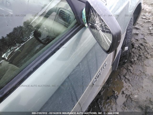 4S3BH675847634028 - 2004 SUBARU LEGACY OUTBACK AWP 绿色 照片 6