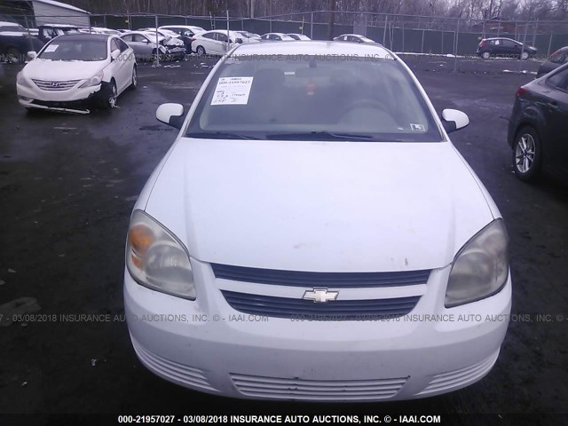 1G1AD5F51A7174394 - 2010 CHEVROLET COBALT 1LT WHITE photo 6