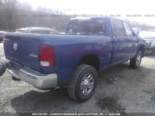3C6UR5CJ4FG571804 - 2015 RAM 2500 ST BLUE photo 4