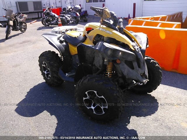 3JBMXLP11EJ000255 - 2014 CAN-AM RENEGADE 1000 X XC YELLOW photo 1