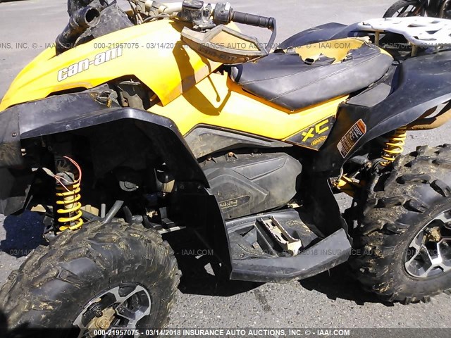 3JBMXLP11EJ000255 - 2014 CAN-AM RENEGADE 1000 X XC YELLOW photo 9