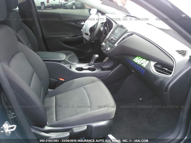 1G1ZB5ST7HF188233 - 2017 CHEVROLET MALIBU LS 黑色 照片 5