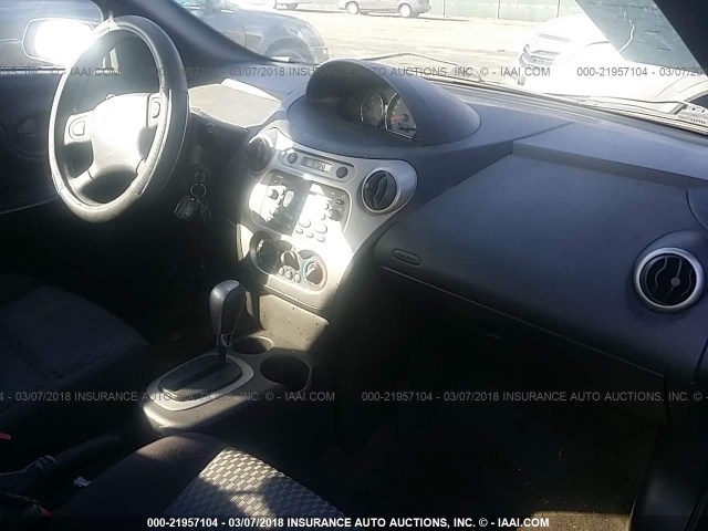 1G8AN12F65Z172852 - 2005 SATURN ION LEVEL 2 GRAY photo 5