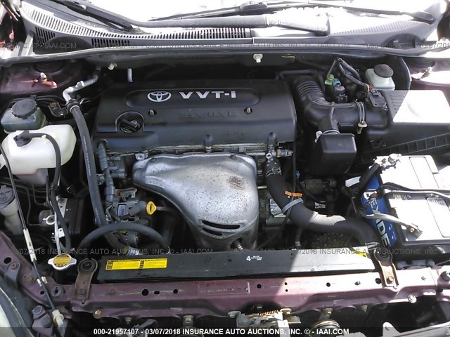 JTKDE177160082396 - 2006 TOYOTA SCION TC 勃艮第红 照片 10