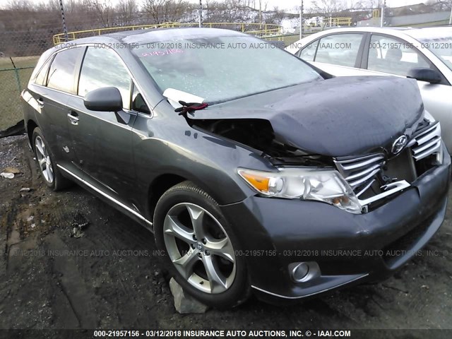 4T3BK11A39U017755 - 2009 TOYOTA VENZA GRAY photo 1