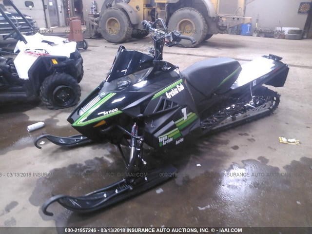 4UF12SNW3CT126064 - 2012 ARCTIC CAT SNOWMOBILE BLACK photo 2