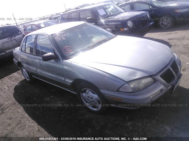 1G2NE55M0SC704057 - 1995 PONTIAC GRAND AM SE GRAY photo 1