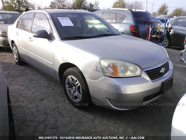1G1ZS58F27F117814 - 2007 CHEVROLET MALIBU LS 银色 照片 1