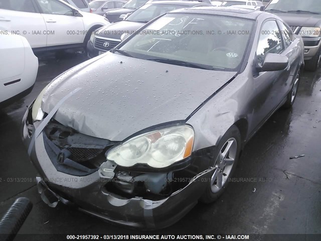 JH4DC54852C024994 - 2002 ACURA RSX Champagne photo 2