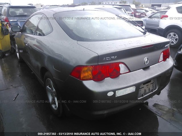 JH4DC54852C024994 - 2002 ACURA RSX Champagne photo 3