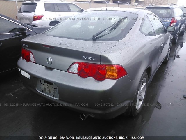 JH4DC54852C024994 - 2002 ACURA RSX Champagne photo 4