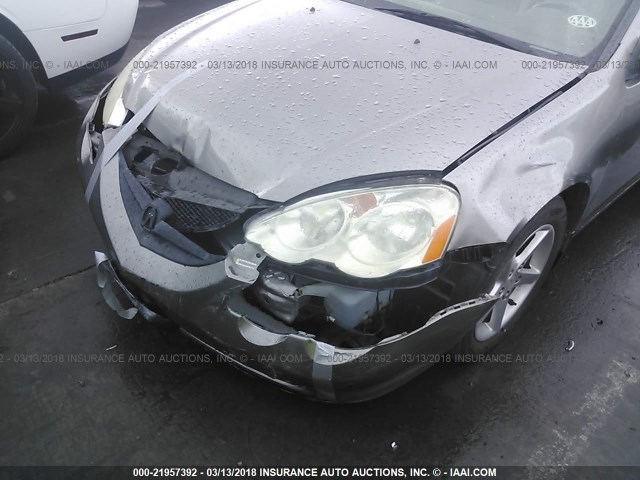JH4DC54852C024994 - 2002 ACURA RSX Champagne photo 6