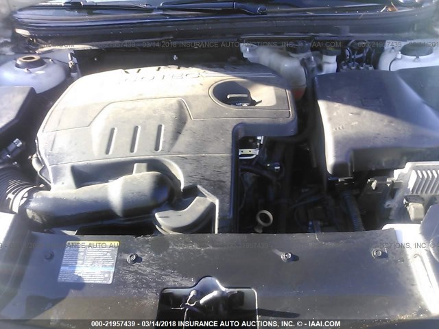 1G1ZB5EB6AF204222 - 2010 CHEVROLET MALIBU LS 白色 照片 10