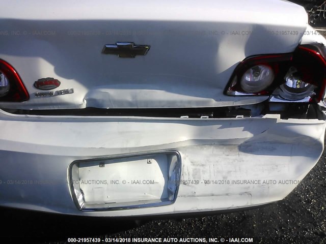 1G1ZB5EB6AF204222 - 2010 CHEVROLET MALIBU LS 白色 照片 6