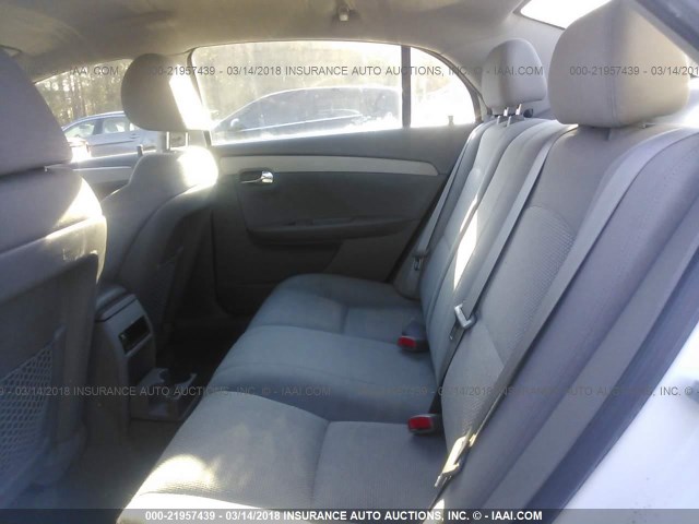 1G1ZB5EB6AF204222 - 2010 CHEVROLET MALIBU LS 白色 照片 8