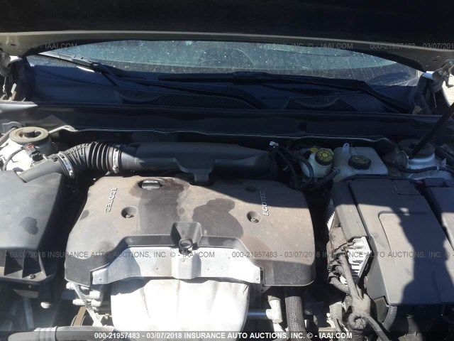 1G11C5SLXEF227614 - 2014 CHEVROLET MALIBU 1LT 米色 照片 10