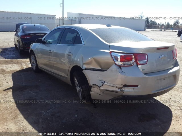 1G11C5SLXEF227614 - 2014 CHEVROLET MALIBU 1LT 米色 照片 3