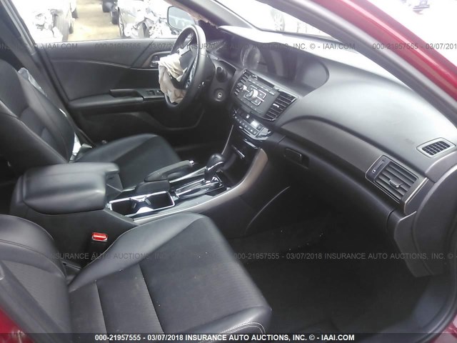 1HGCR2F5XGA200598 - 2016 HONDA ACCORD SPORT 红色 照片 5