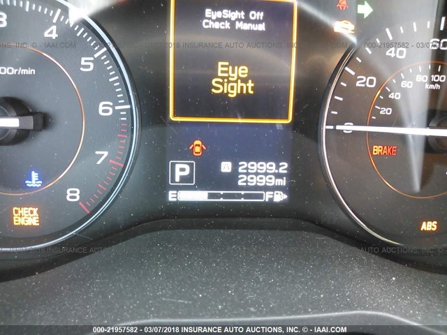 JF2GTADC6JH233059 - 2018 SUBARU CROSSTREK PREMIUM Ақ фото 7