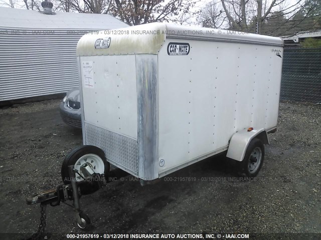 5A3C408S15L001176 - 2005 CARGO TRAILER WHITE photo 2