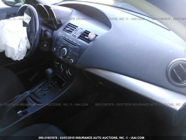 JM1BL1TF7D1752638 - 2013 MAZDA 3 I SILVER photo 5