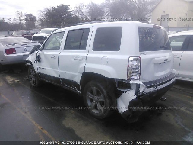 1C4NJPBA9GD715945 - 2016 JEEP PATRIOT SPORT WHITE photo 3