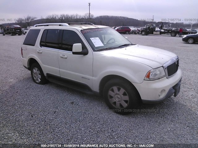 5LMEU78H83ZJ48001 - 2003 LINCOLN AVIATOR 白色 照片 1