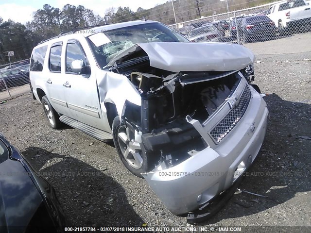 1GNSCHE0XDR149807 - 2013 CHEVROLET SUBURBAN C1500  LS SILVER photo 1