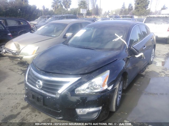 1N4AL3AP7EC156816 - 2014 NISSAN ALTIMA 2.5/S/SV/SL BLACK photo 2