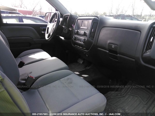 1GTN1LEC7GZ901072 - 2016 GMC SIERRA C1500 WHITE photo 5