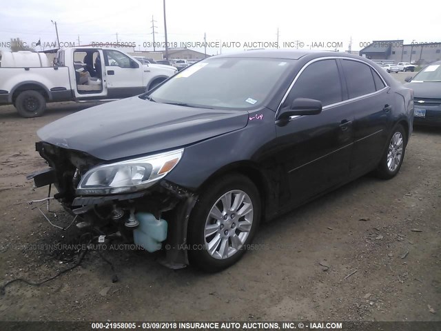 1G11B5SL7EF157718 - 2014 CHEVROLET MALIBU LS 黑色 照片 2