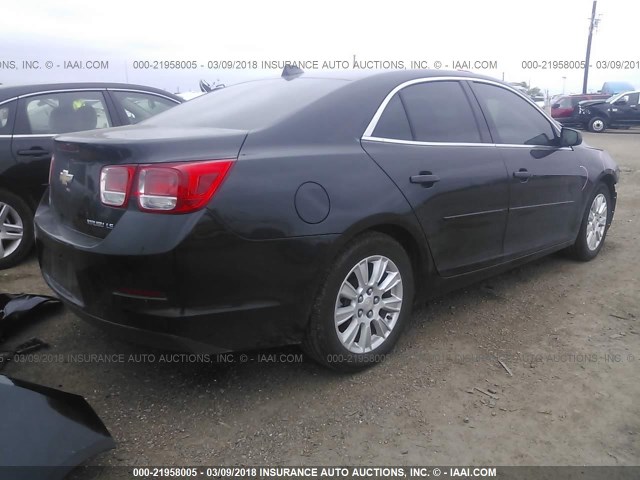 1G11B5SL7EF157718 - 2014 CHEVROLET MALIBU LS 黑色 照片 4