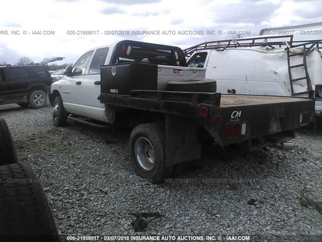 3D7MX48C86G122604 - 2006 DODGE RAM 3500 ST/SLT WHITE photo 3