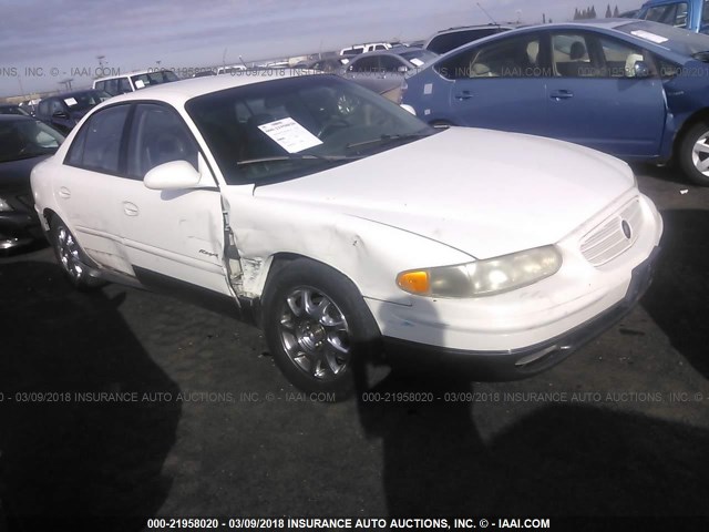 2G4WF551511169990 - 2001 BUICK REGAL GS WHITE photo 1