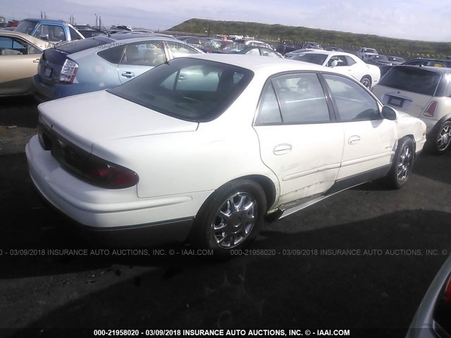 2G4WF551511169990 - 2001 BUICK REGAL GS WHITE photo 4