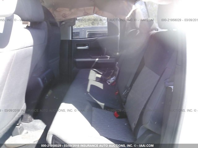5TFUW5F14FX469119 - 2015 TOYOTA TUNDRA DOUBLE CAB SR/SR5 WHITE photo 8