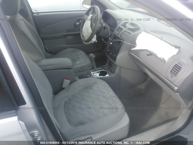 1G1ZT52805F252679 - 2005 CHEVROLET MALIBU LS ვერცხლისფერი ფოტო 5