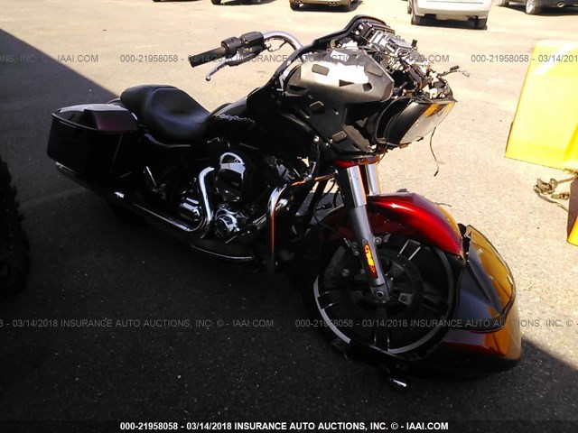 1HD1KTM12GB678278 - 2016 HARLEY-DAVIDSON FLTRXS ROAD GLIDE SPECIAL BURGUNDY photo 1