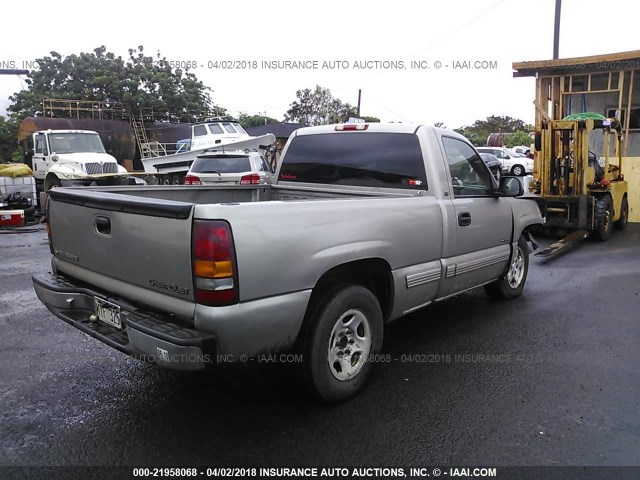 1GCEC14T3YZ311551 - 2000 CHEVROLET SILVERADO C1500 GOLD photo 4